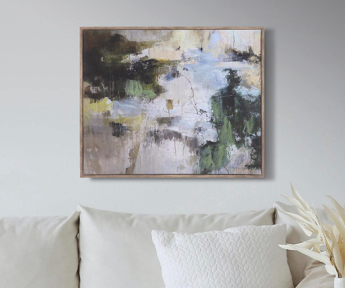 Art mural de promenade dans la nature