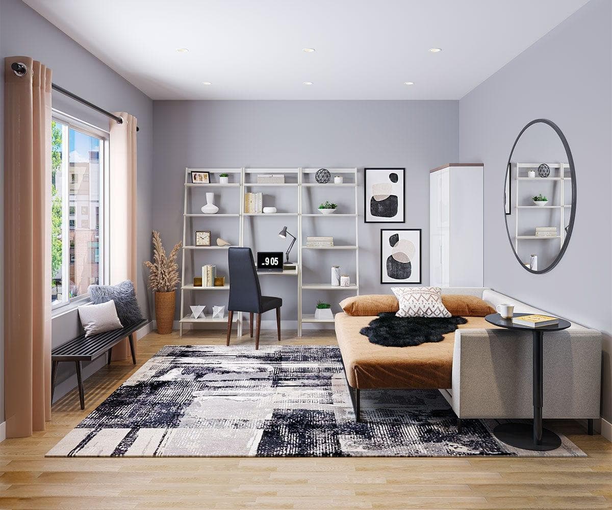 Meuble mural modulaire Magrit - Blanc