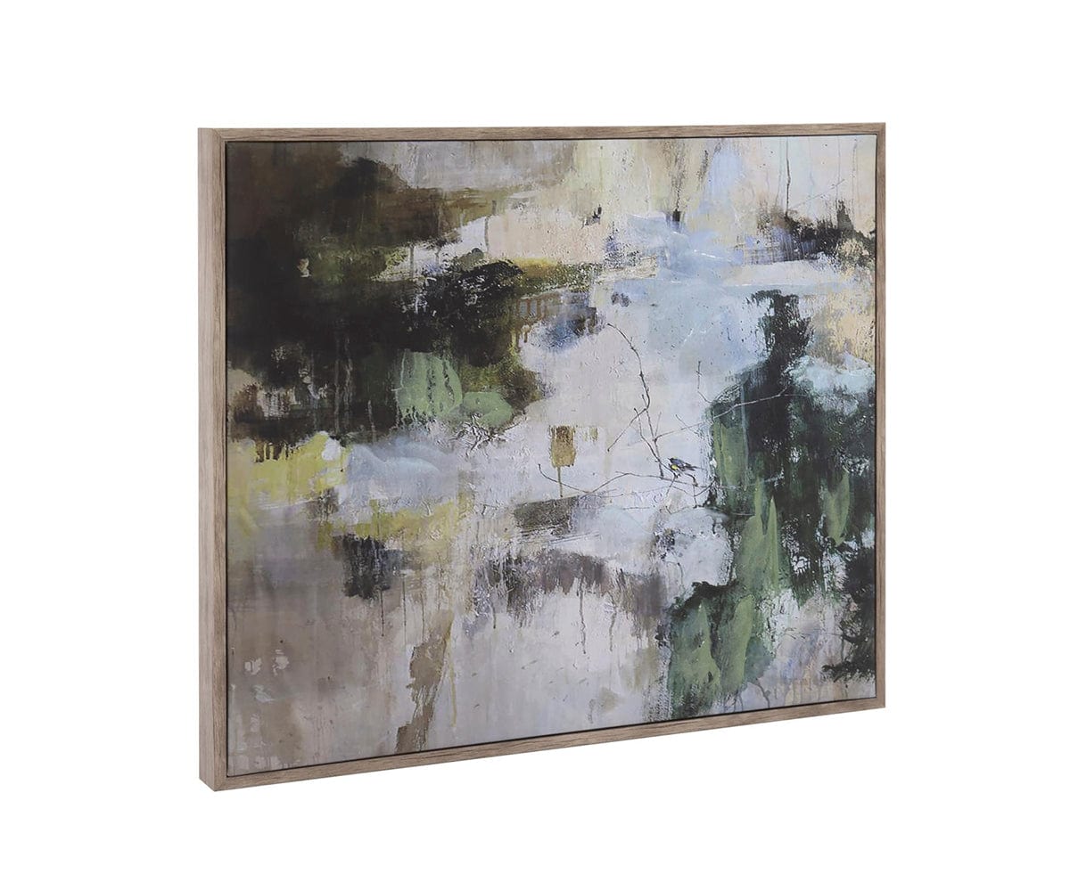 Art mural de promenade dans la nature