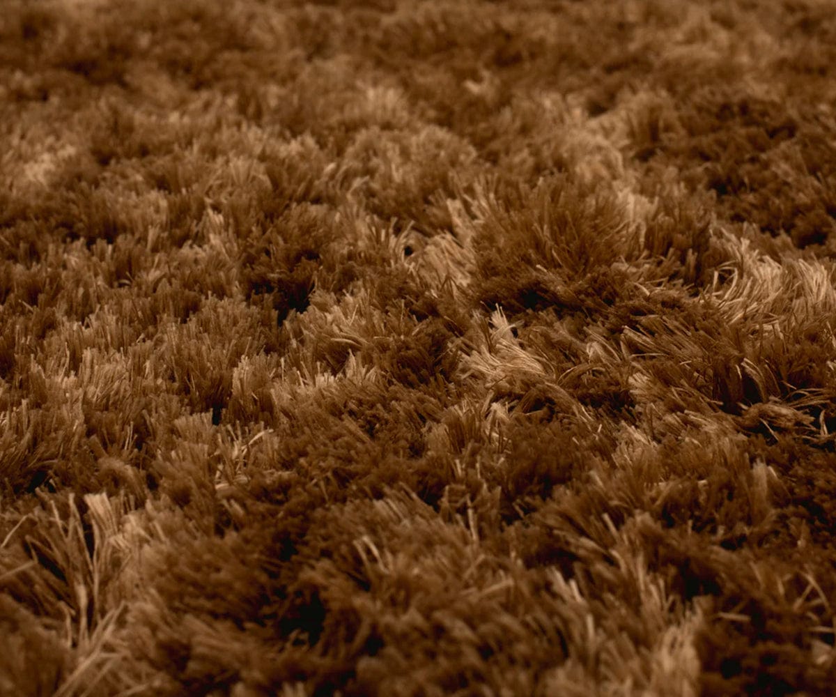 Tapis à poils longs Karastan Billow - Rouille