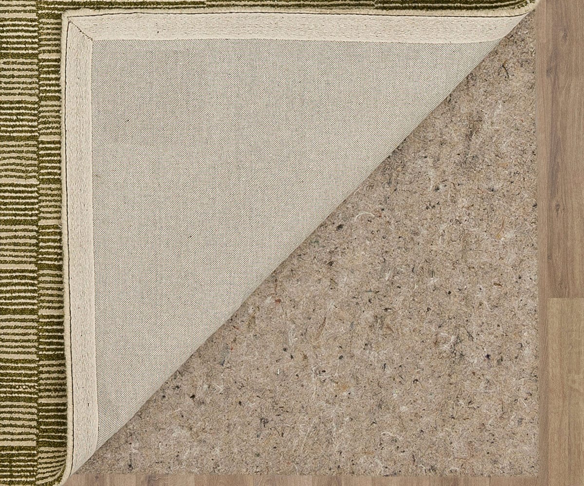 Tapis Karastan à Rayures Cassées - Mousse