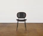Chaise de salle à manger en cuir Idona