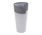 Vase roulé bicolore