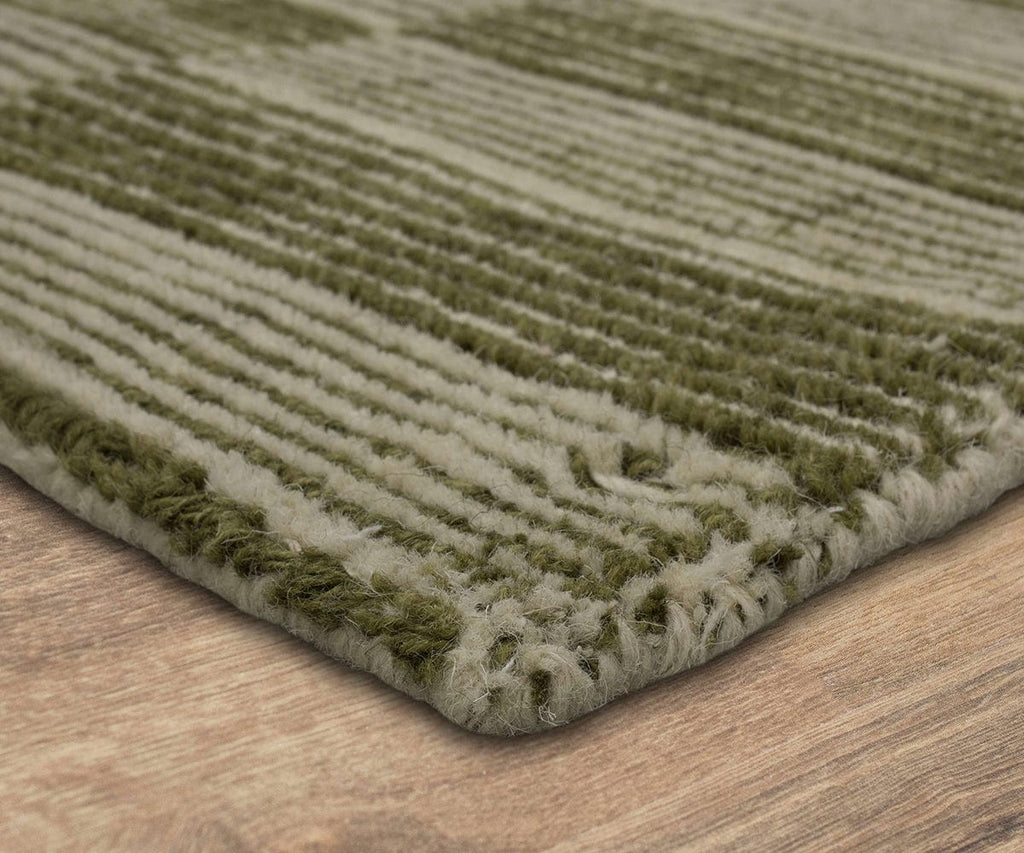 Tapis Karastan à Rayures Cassées - Mousse