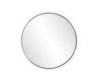 Miroir rond en acier