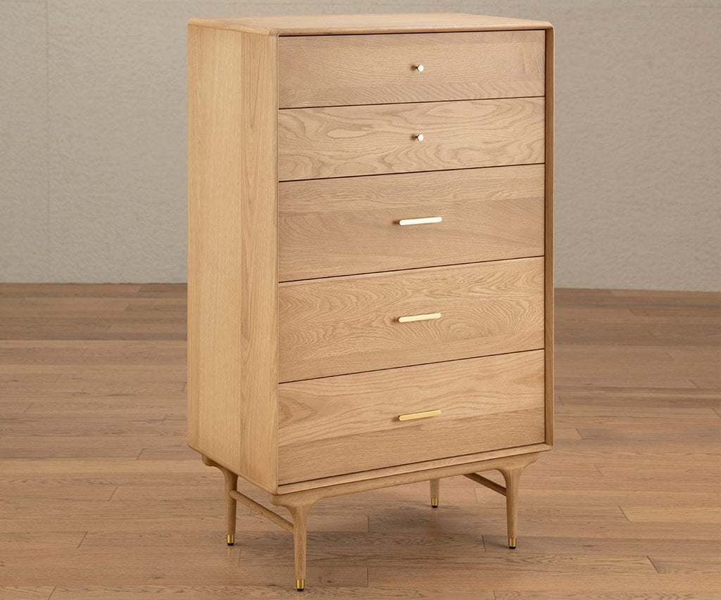 Commode haute Hendrick II - Chêne blanc