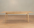 Table à manger extensible Hendrick II - Chêne blanc