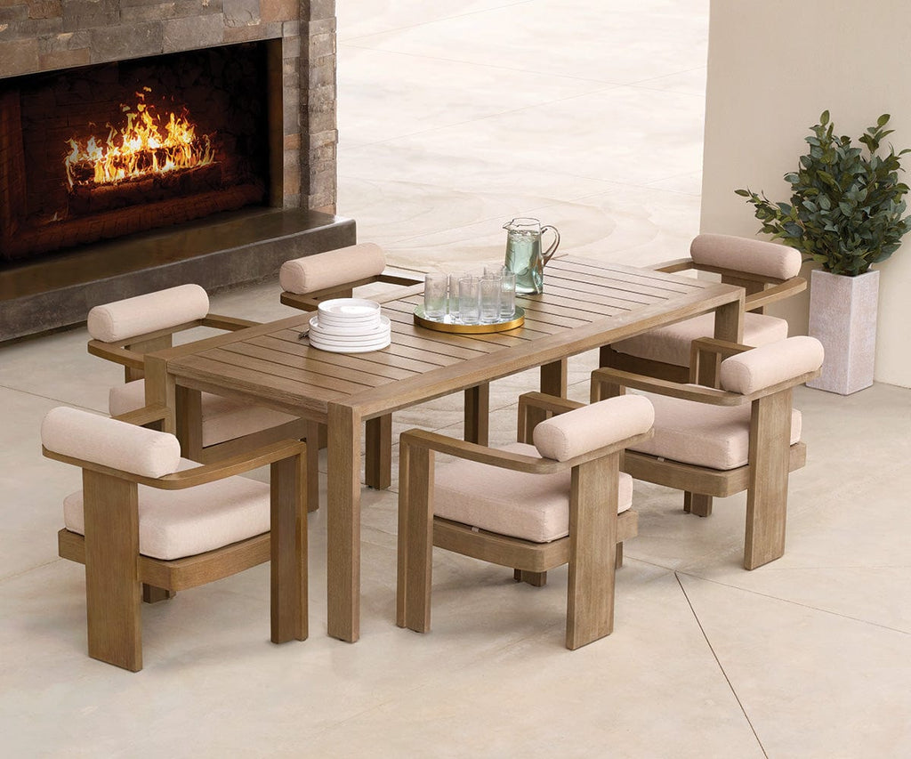 Chaise de salle à manger d'extérieur Vinna