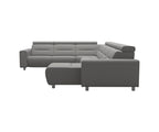 Canapé sectionnel inclinable électrique Stressless® Emily en cuir - Grand