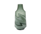 Vase tourbillon bleu sarcelle