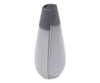 Vase roulé bicolore