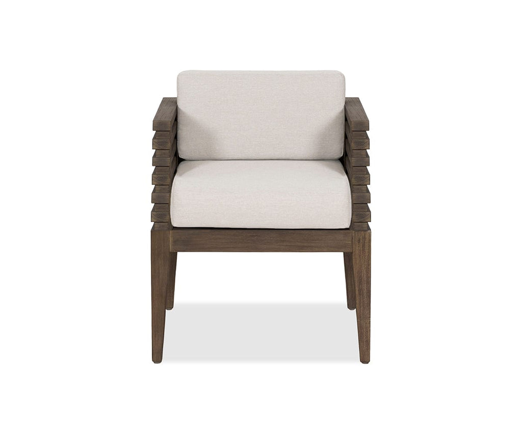 Chaise de salle à manger d'extérieur Farren