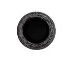 Petit vase noir ciselé