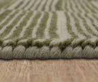 Tapis Karastan à Rayures Cassées - Mousse