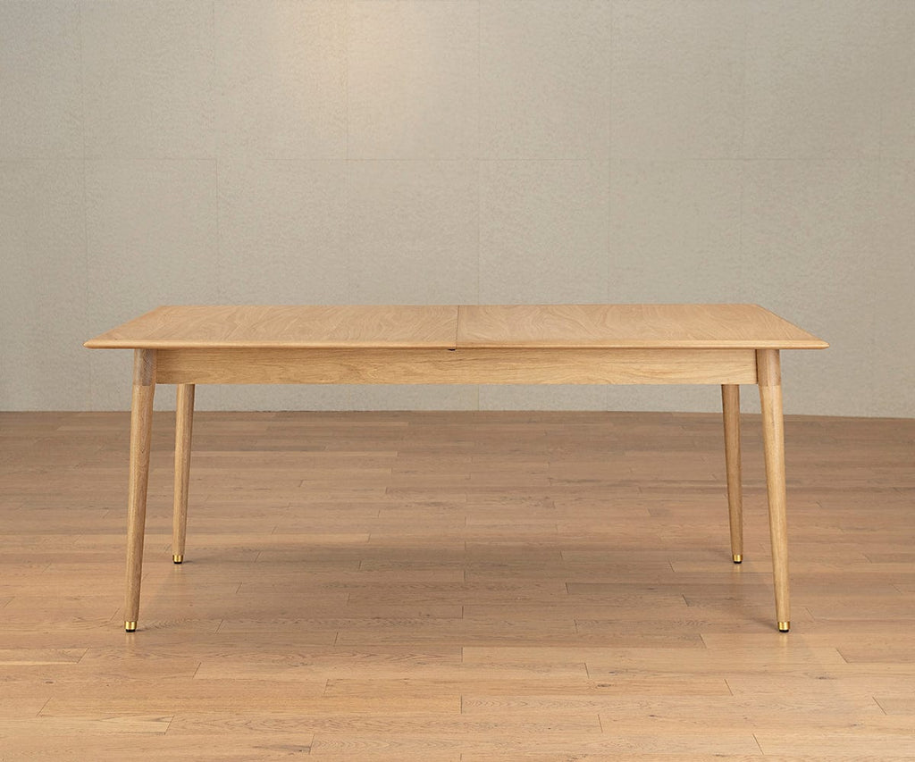 Table à manger extensible Hendrick II - Chêne blanc