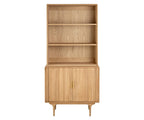 Armoire haute Hendrick II - Chêne blanc