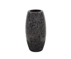 Petit vase noir ciselé