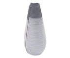 Vase roulé bicolore