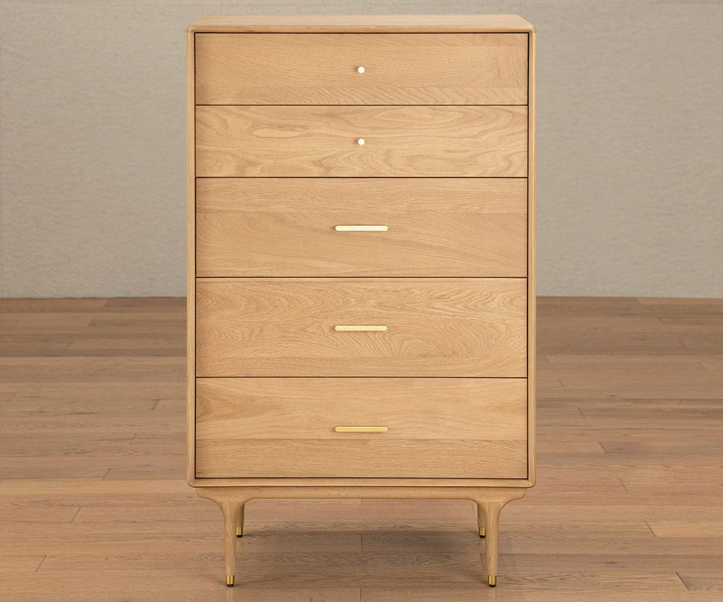 Commode haute Hendrick II - Chêne blanc