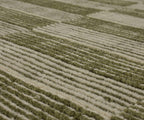 Tapis Karastan à Rayures Cassées - Mousse