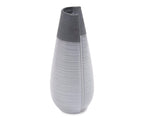 Vase roulé bicolore